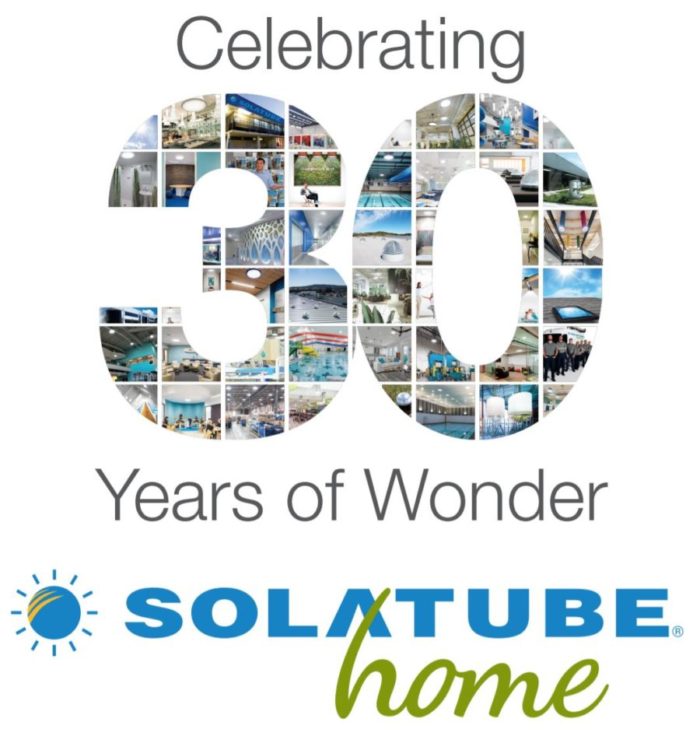 Solatube Home 30th birthday