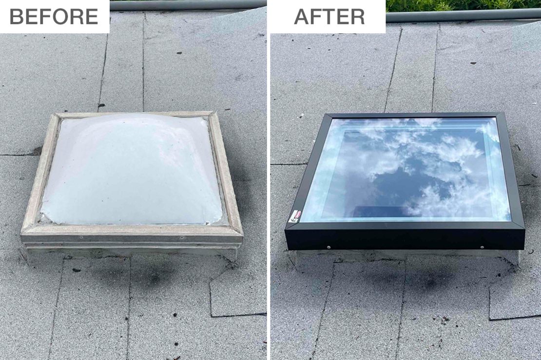 2x2 Skylight Replacement