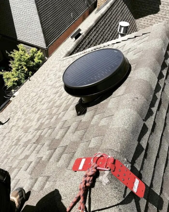 SoHo Roof Solar Attic Fan FtWorth