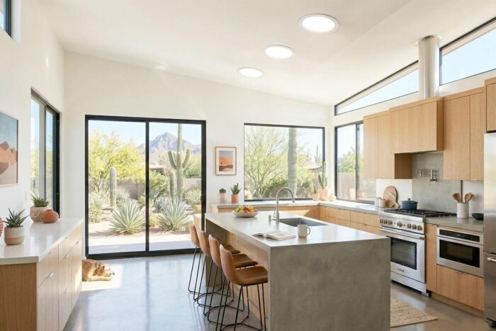 scottsdale modern kitchen solatube daylighting 1