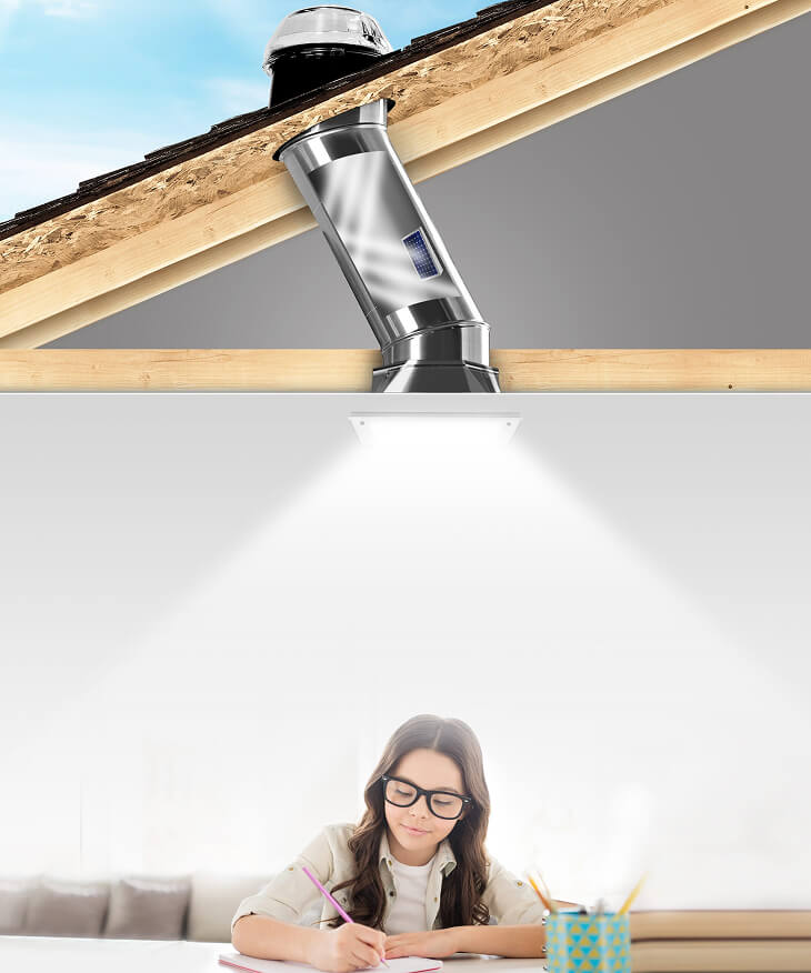 Girl At Desk with Solatube Skylight e1688067677451 scaled 1 1